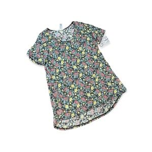 L Lularoe NEW Classic Tee Stunning and Soft Floral Large